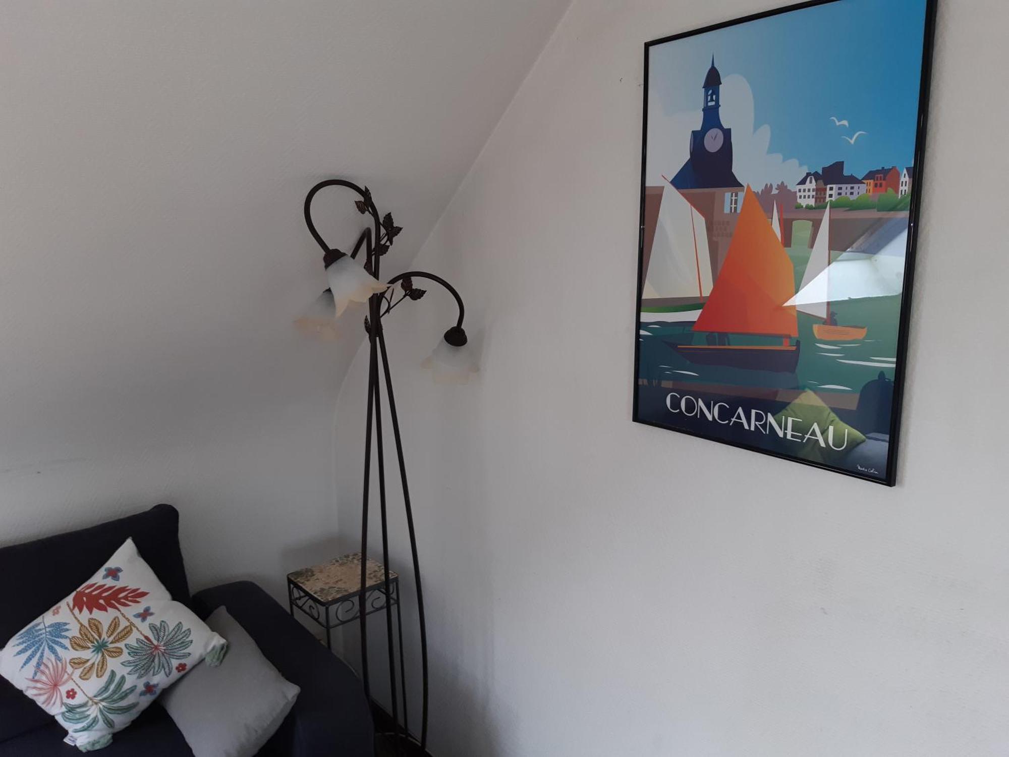 Ferienwohnung Urban Sunny & Cosy Concarneau Exterior foto